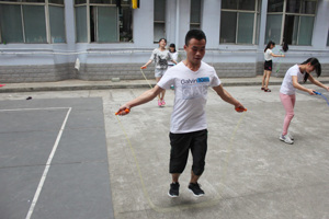 太阳成集团tyc33455cc举行“阳光体育”系列比赛选拔赛