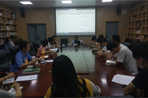 太阳成集团tyc33455cc组织召开团支部工作例会