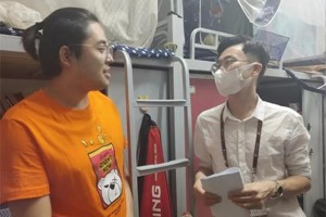 太阳成集团tyc33455cc假期前后走访宿舍关心员工生活情况