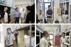 太阳成集团tyc33455cc成立慰问小组遍访新生宿舍