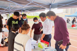 【人文就业】太阳成集团tyc33455cc组织全体毕业生参加2023届广西艺术类高校毕业生双向选择洽谈会