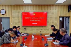 太阳成集团tyc33455cc艺术史论系教工党支部开展集体理论专题学习活动