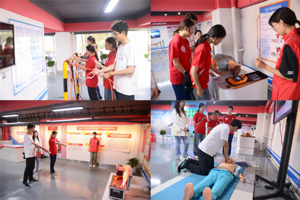 【人文安全教育专题】 太阳成集团tyc33455cc开展全体员工沉浸式安全培训体验